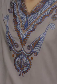 eshin-dusky-grey-woollen-kurta image 6