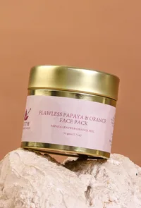 Flawless Papaya & Orange Face Pack image 1