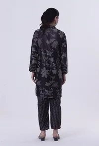 Black Muslin Co-Ord Set image 3