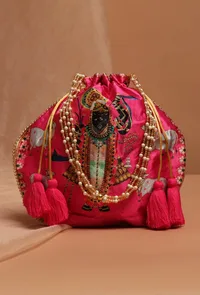 Sacred Shreenath Potli With White Moti image 1