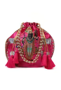 Sacred Shreenath Potli With White Moti image 2