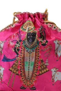 Sacred Shreenath Potli With White Moti image 6