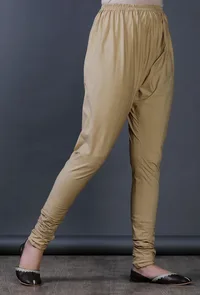 Beige Modal Viscose Chooridaar image 3