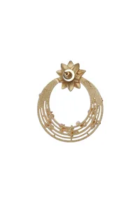 Starkle Gold Embellished Earrings image 3