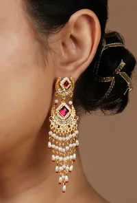 Noor-e-Laal Pearl Set image 2