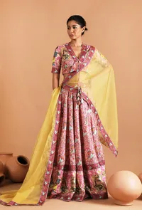 Anika Sheer Organza Dupatta image 3