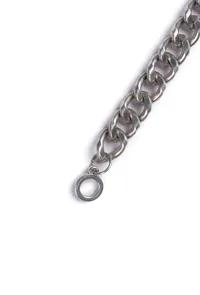 Qadira Three Layered Silver Chain Bracelet image 5