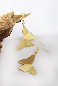 Ethereal Butterfly Danglers image 1