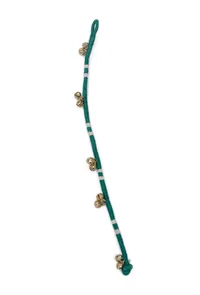 Set of 2: Emerald Green Tribal Anklet image 3