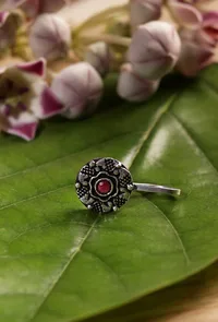 Floral Handcraft Nosepin image 1