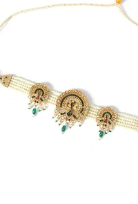 Neelmayur Moti Haar Set image 4