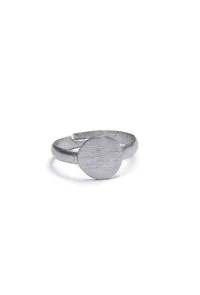 Darvey Brass Silver Ring image 2