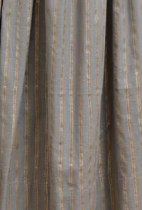 Strappy Grey Block Printed Pleated Dress image 6