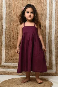Purple Mul Mul Dress image 1