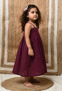 Purple Mul Mul Dress image 2