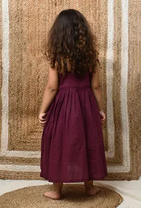 Purple Mul Mul Dress image 3