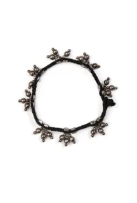 Black Thread Ghungroo Anklet image 2