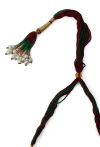 Antique Gold Finish Semi-Tribal Kemp Necklace Set image 6