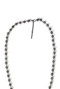 Georgeous Designer Kuchi Afghani Enamel Work Long Ball Chain Necklace image 4