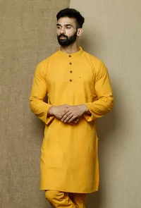 Tuscan Sun  Cotton Kurta image 1
