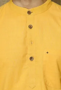 Tuscan Sun  Cotton Kurta image 5