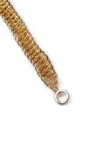 Zin Gold Single Layered Chain Bracelet image 4