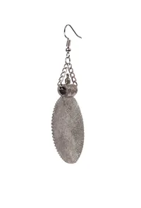 German Silver Round Shaped Earring image 3