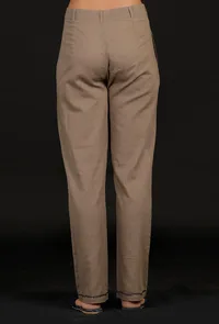 Wisteria Lilac Solid Embroidered Kurta and Pallazo image 6