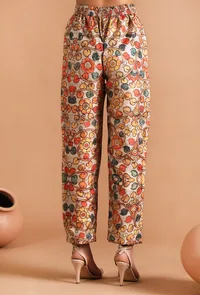 Damini Kalamkari Straight Fit Pants image 4