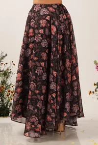Zoon Floral Chintz Lehanga Skirt image 2