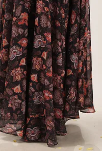 Zoon Floral Chintz Lehanga Skirt image 5