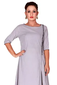 Grey Kurta image 2