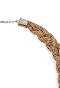 Floral Elegance Jute Necklace Set image 4