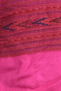 Pink & Red Pure Wool Kullu Stole image 3