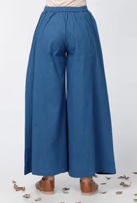 Blue Cotton Cullottes image 4