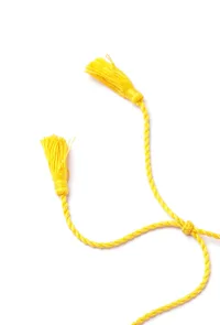 Moska Yellow Tribal Ghungroo Necklace image 4