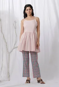 Baby Pink Cotton Slip Top image 2