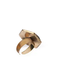 Laq Fashionable Light Weight Polygon Shaped Multi Color Ring image 5