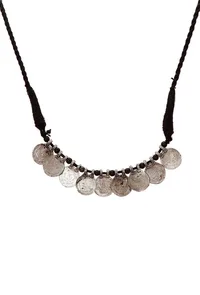 Salazar German Silver Coin Necklace image 2
