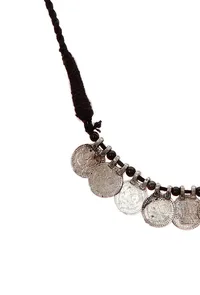 Salazar German Silver Coin Necklace image 3