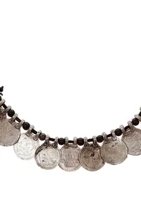 Salazar German Silver Coin Necklace image 4