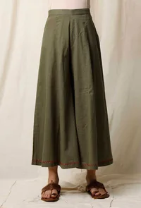 Peepal Cotton Slub Culottes image 3