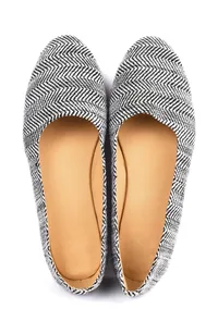 Rose Pink and Black Pure Hemp Ballerinas image 2