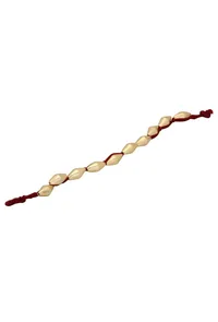 Set of 2: Poppy Red Single Strand Anklet image 3