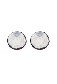 Ethereal Silver Kundan Pearl Choker Set image 5