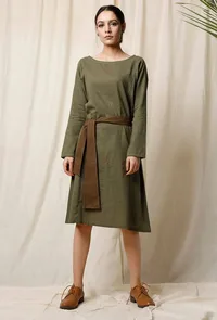 Devdar Cotton Slub Phiran Dress image 2