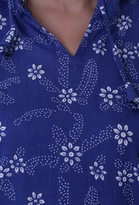 Blue Cotton Co-Ord Set image 5