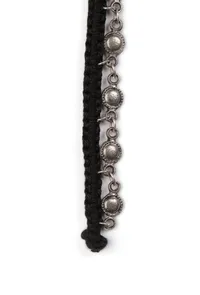 Single Chain Black Thread Anklet image 5