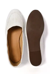 Sand White Pure Hemp Loafers image 3