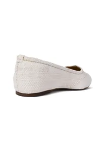 Sand White Pure Hemp Loafers image 6